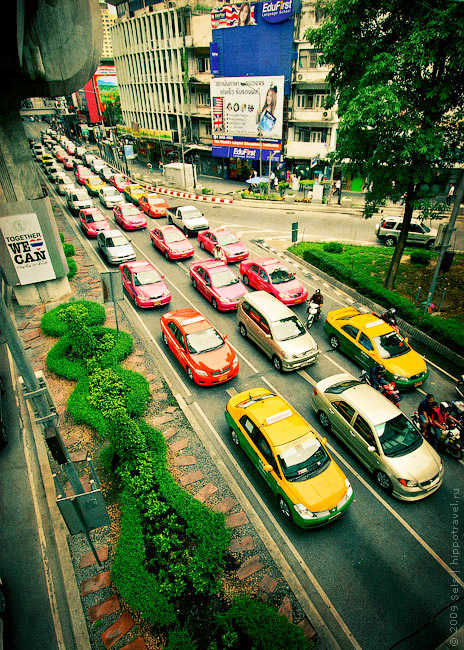 Бангкок, улица, такси