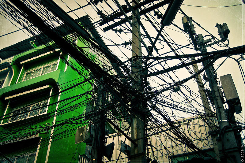 Провода в Бангкоке
