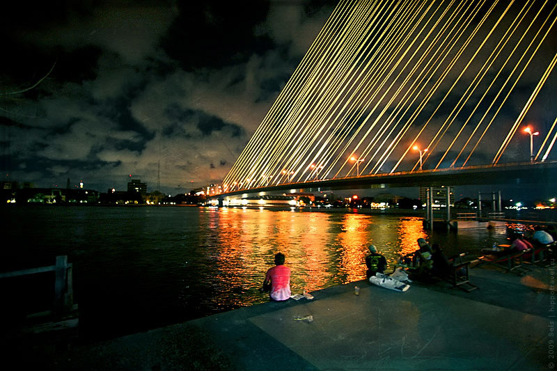 Бангкок, мост Рамы IX