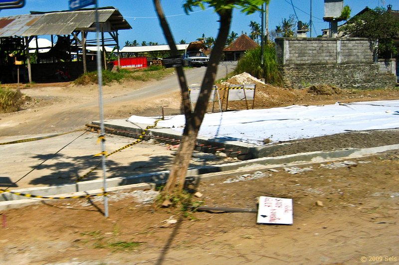 Технология строительства дорог на Бали